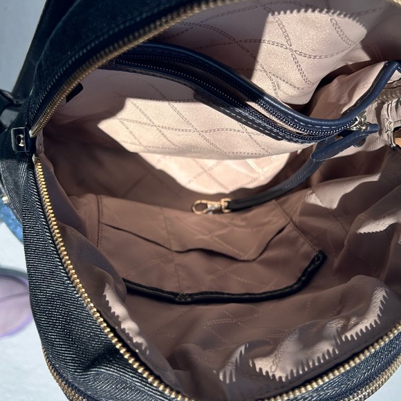 MICHAEL Michael Kors Rhea Signature Denim Backpack - Picture 7 of 7